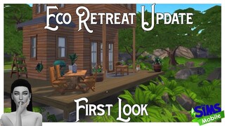 The Sims Mobile ☀️🍃| ECO RETREAT | Eco Workshop Update FIRST LOOK | XCultureSimsx