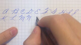 【Life】【Business penmanship】26 letters in a minute!