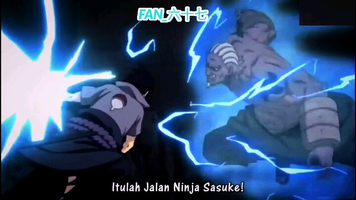 Jedag Jedug Sasuke VS Raikage
