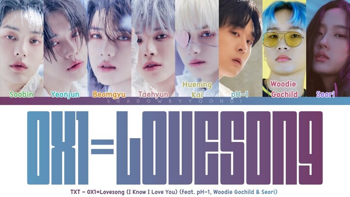 TXT - '0X1=LOVESONG' (Remix) [feat. pH-1, Woodie Gochild, Seori] (CCL) | ShadowByYoongi