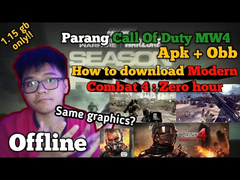 Modern Combat 4 : Zero Hour |How To Download Modern Combat 4 | (Tutorial +  Gameplay ) |Brenan Vlogs - Bilibili