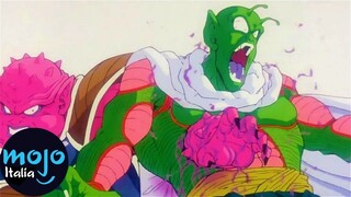 Top 10 SCENE più VIOLENTE CENSURATE in DRAGON BALL!