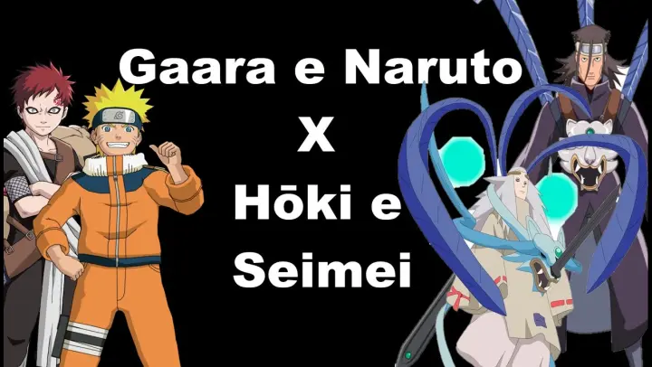 Naruto Fights #75: Gaara e Naruto Vs Hōki e Seimei