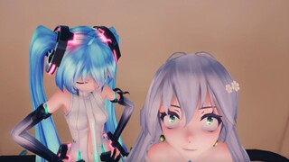 [MMD]When Luo Tianyi and Yan He are trapped in the elevator