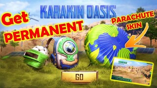 GET PERMANENT FREE PARACHUTE SKIN IN KARAKIN OASIS EVENT | PUBG MOBILE OASIS NEW EVENT