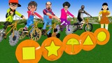 Scary Teacher 3D vs Squid Game Cycling Through Balloons Honeycomb Candy Level Max 5 Times Challenge