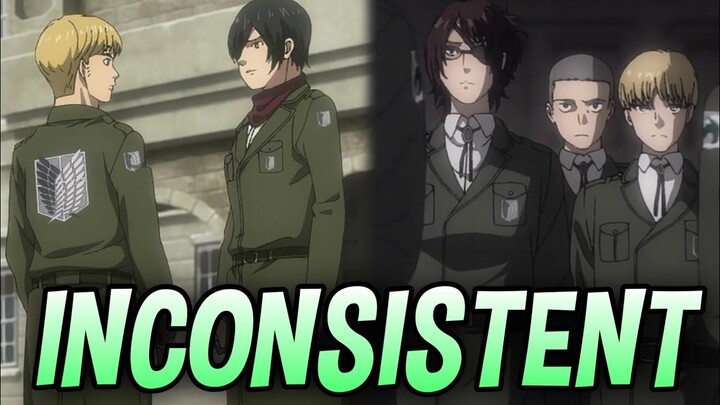 About the INCONSISTENCY of Animation in Attack On Titan Season 4...