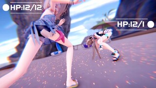 [Thi đấu Honkai Impact 3MMD] Theresa VS Rita [Đòn siêu ngầu]