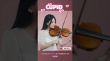 🎻 I gave a chance to #cupid ! 💗 cute #violin  cover