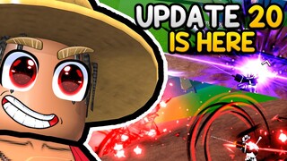 Update 20 Is ALMOST HERE | Blox Fruits | New Gun, Sword, Fruits, and MORE