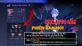 Nakroth chính thức bị CẤM trong đấu hạng sau bản cập nhật mới nhất của liên quân