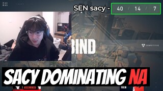 SEN sacy SCARED someone in NA lobby by having "VCT Champions" tag