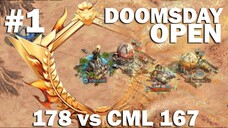 DOOMSDAY OPEN AKU KIRA KHALID SUDAH PENSI 178 vs CML 167 STATE OF SURVIVAL