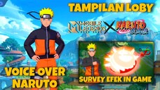 SENIAT INI KAH MONTOON COLLAB NYA SAMA NARUTO 😱 TAMPILAN LOBY AJA UDAH GINI