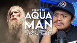 #React to AQUAMAN The Lost Kingdom Official Trailer