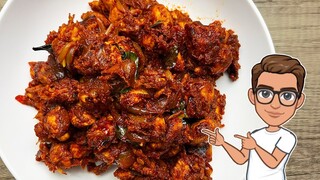 Tasty Chicken Varuval | Quick & Easy Chettinad Chicken Varuval