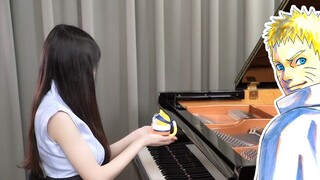 Lagu pertempuran berdarah panas Naruto "Situation Reverse" pertunjukan piano kecepatan tinggi! Piano Ru