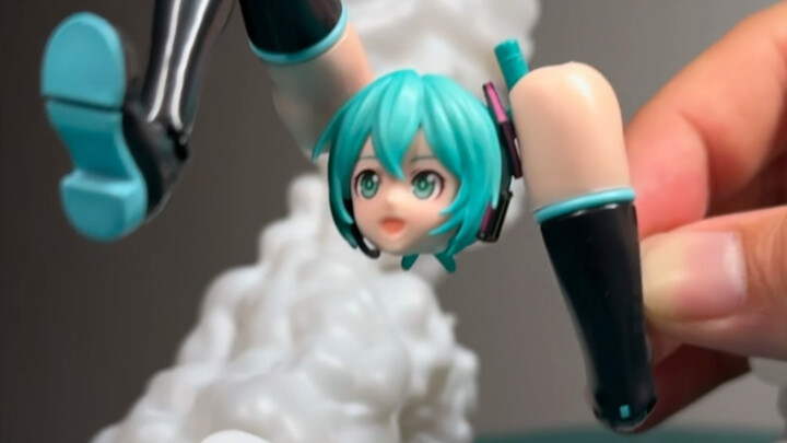 该我上场表演啦！鬼畜劲玩布鲁可初音未来积木人！