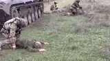Russian BMP Surenders to Ukraine troops