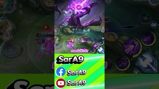 แอบรอจังหวะ 😍 | Moskov Mobile legends #mobilelegends #mlbb #moskov #gameplay #montage #shorts #sara9