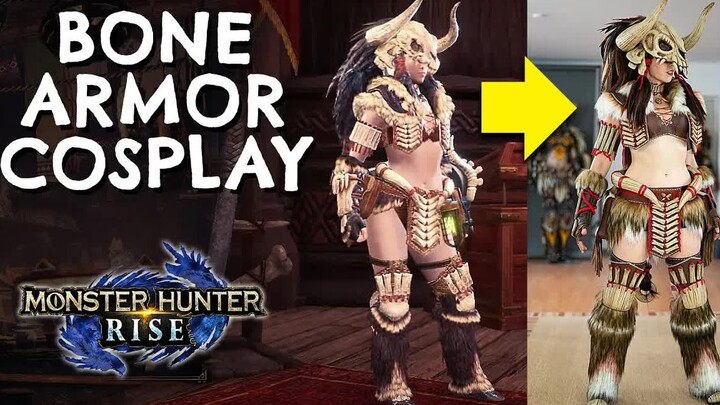 Monster Hunter Rise's invincible armor is now complete! See how many bones it took to make it