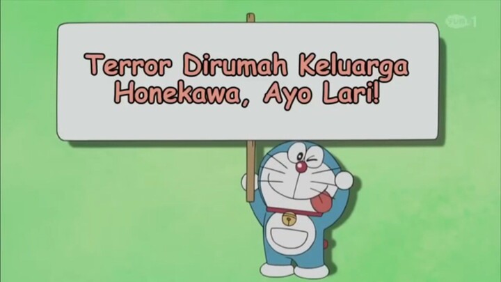 Doraemon Teror di rumah keluarga honekawa ayo lari