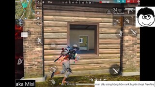 màn đấu súng hùng hồn rank huyền thoại FreeFire #88