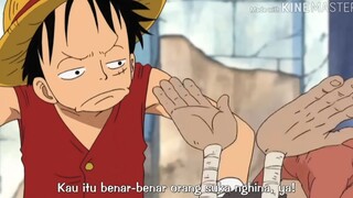 chooper takut oleh luffy dan sanji#onepiece