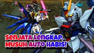 Senjata Lengkap, Musuh Auto Habis! - Gundam Supreme Battle