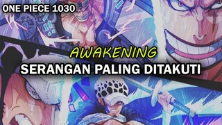 SPOILER LENGKAP 1030 !! GAK ADA AMPUN | SERANGAN AWAKENING MEMBUAT BIG MOM K.O ( ONE PIECE )