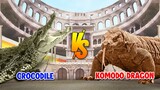 Crocodile vs Komodo Dragon | SPORE
