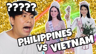 ATEBANG REACTION | MISS INTERNATIONAL HANNAH ARNOLD VS Phuong Anh Ngoc Pham