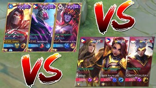 TRIO ABYSS SQUAD VS TRIO HERO SQUAD! WHO WILL PREVAIL! MLBB