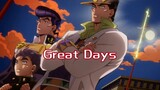 JOJO Eternal Diamond op3 "Great Days" phiên bản đầy đủ tiếng Anh