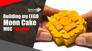 My LEGO MOON Cake MOC Tutorial | Somchai Ud