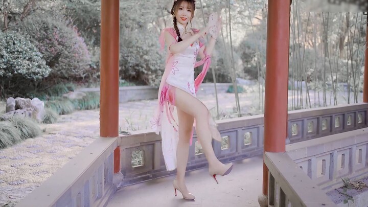 Looking back ❀ Pink and tender · Cheongsam [Exclusive]