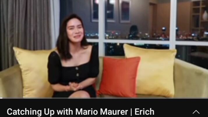 Erich Gonzales visiting Mario Maurer in Bangkok Thailand back in 2019