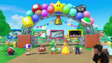 Dancing competition in "Mario Party"