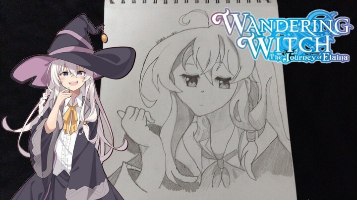 drawing elaina.          -wandering witch