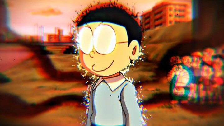"Nobita: Cậu đã thua hai lần, một lần đấu tay đôi, một lần lấy đà"
