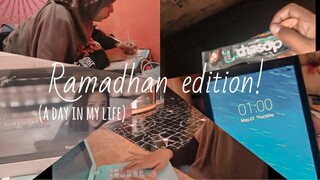 Puasa hari  ke 13!🌤️ || a day in my life ramadhan edition! - indonesia✨