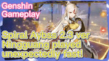 [Genshin  Gameplay]  Spiral Aybss 2.3 ver.   Ningguang played unexpectedly fast!
