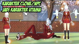 Buat Karakter Clone atau NPC menjadi Karakter Utama | Tutorial | Sakura School Simulator #04