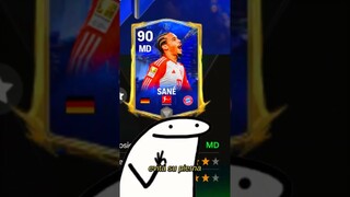 TOP 4 MEJORES CARTAS TOTY EN FC MOBILE 24 #shorts