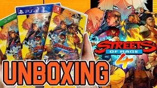 Streets of Rage 4 (Launch Edition) (PS4/Xbox One/Switch) Unboxing