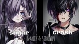 nightcore - sugar crash ( switching vocal)