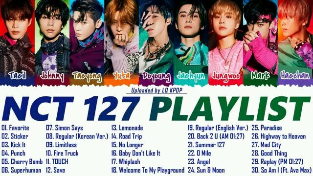 NCT 127 PLAYLIST