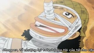 Usopp giả chết troll Chopper