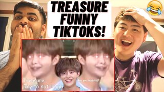 TREASURE FUNNY TIKTOK MOMENTS (REACTION)! 😂