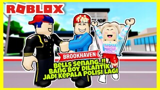 BANG BOY JADI POLISI LAGI !! BELLS JADI SENANG (BROOKHAVEN) ROBLOX INDONESIA